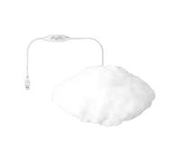 Générique Cloud Ambient Lights - Usb Multicolor Decor for Home | Cotton Material with Dynamic Night Effect, Diy Assembly for Living Room, Bedroom, Game Room, Basement, Garage, Apartment, Dormitory