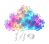 Générique Cloud Effect Lights - Thunder Lamp for Ambient Glow | USB Powered with Music, Soft LED Illumination, Decorative Set for Ceiling Bedroom Living Room Party Home Festival Photography