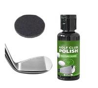 Générique Club - Golf Club Cleaner & Scratch Remover, 8 cm Metal Cream with Sponge | Rust & Scratch Removal Kit, Professional Golf Equipment Maintenance Accessory for Men, Gift