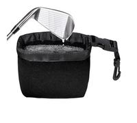 Générique Club Scrub - Poche Nettoyante de Balles de Golf,Sac De Nettoyage Imperméable Extérieur avec Clip Amovible pour Parcours Voyage Tournoi Hommes Femmes Practice