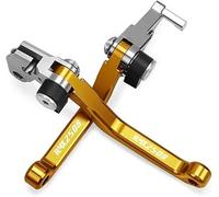 Générique CNC Dirt Bike Leviers de frein Pour Suzuki Rmx250s 1993 1994 1995 Motocross CNC Aluminium et d'embrayage Levier pliable Moto Pivot Levier et d'embrayage