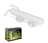Générique CO2 Bubble Counter, CO2 Meter, Glass High-Transparent Crystal Gauge for Fish Tank, External Bubbles Counter for Water Tanks, Ideal for Aquariums, Size: 5.5x0.8 inches