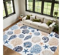 Générique Coastal Beach Tapis Seashell Seaside Salon 100x150 cm