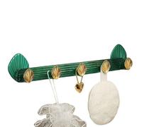 Générique Coat Rack Hooks - ABS, 39x6cm, Adhesive Wall Hooks, Over-Door Organizer | Heavy-Duty, Decorative Hook For Bathroom, Shower, Kitchen, Entryway, Bedroom, Closet, Dorm, Home