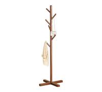 Générique Coat Racks Stable Space- Saving Wooden Clothing Storage | Wooden Coat Rack for Handbag Jacket Hallway Home Bedroom Women Men
