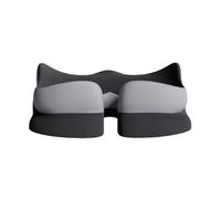 Générique Coccyx Seat Cushion, 46x42x10cm Polyester Cotton Foam Orthopedic Pad, Pressure Release, Ergonomic Support, for Tailbone Comfort, Postures Alignment