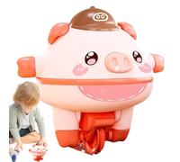 Générique Cochon Équilibriste ABS - Jouet Funambule sur Corde Jeu Physique Éducatif Cochonnet Apprentissage Précis Coordination Motrice pour Enfant Bureau Antistress Gadget Maison Ludique