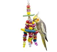 Générique Cockatiel Toys, Colorful Bird Chew Accessories, Entertaining Parrot Play Accessories, Fun Cockatiel Bead Toys for Home, Balcony, Patio, Garden, Backyard, Courtyard, Garage and Barn