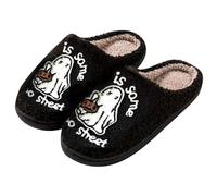 Générique Cocooning Femme - Chaussons Femme Memoire De Forme Pantoufle Couleur Pure Chausson avec Dessin Animé Chaussures Modèle Mignon Halloween Pantoufles Slip on Pantoufle Relaxed Chaussons