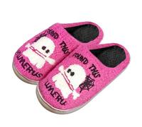Générique Cocooning Femme - Chaussons Femme Memoire De Forme Pantoufle Couleur Pure Chausson avec Dessin Animé Chaussures Modèle Mignon Halloween Pantoufles Slip on Pantoufle Relaxed Chaussons
