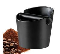 Générique Coffee Knock Box,Coffee Grounds Disposal Container Espresso Knockbox | Dump Bin with Removable Knock Bar and Non-Slip Base for Espressoo Machine