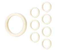 Générique coffee machine felt washer, soft grinder wool ring set, Sturdy espressos machine parts, lightweight replacement accessories for coffee grinding maintenance,