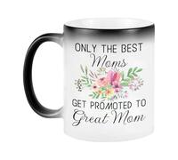 Générique Coffee Mug - 300ml 9.5x8cm Tea Cup | Heat Changing Mug Ceramic Temperature Sensitive Color Changing Mother’s Day Gift | Mom Coffee Cup Beverage Drinkware Kitchen Home Use