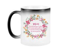 Générique Coffee Mug - 300ml 9.5x8cm Tea Cup | Heat Changing Mug Ceramic Temperature Sensitive Color Changing Mother’s Day Gift | Mom Coffee Cup Beverage Drinkware Kitchen Home Use