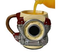 Générique Coffee Mug - 5.91 Inches 3D Tea Cups, Stainless Steel Double Wall Milk Mug | For Travelers Hikers Camping Picnic Office Home Men Women Coworkers Friends Juice Drinks Use Accessories