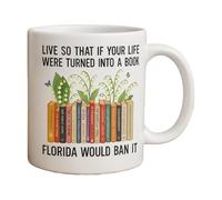 Générique Coffee Mug, Book Lovers Edition, 3.15x3.54x4.33 Inches Novelty Print Design, Drinkware for Hot or Cold Beverages, Kitchen, Dining, Home, Women, Men, Readers, Librarians, Teachers, Friends