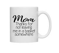Générique Coffee Mug For Mom - Funny Coffee Mug, Novelty Ceramic Cup | Mom Mugs From Son, Daughter | Small Coffees Cups 350ml F0r, Women For Birthday, Mother's Day