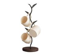 Générique Coffee Mug Tree | Decorative Drying Rack Organizer With 4 Hooks