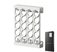 Générique Coffee Pod Storage Rack, Countertop Display Holder, 12.6x9.65x1.65 inches Space Saving Cup of Brew Organizer, Flexible 50 Pod Capacity Stand for Kitchens and Coffee Bars