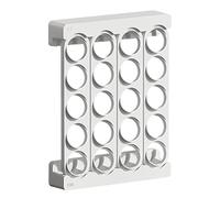 Générique Coffee Pod Storage Rack, Pod Holder Display Stand, 12.6x9.65x1.65 inches Flexible Organized Capsules Organizer, 50 Pod Capacity, Perfect for Kitchens and Coffee Bars