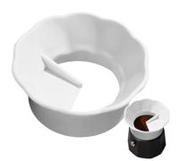 Générique Coffee Pot Dosing Funnel - ABS 9x4cm | Esparesso Powder Dispenser, Dosing Cup, Coffee Accessories | Schnelles Verteilen Und Tampen Für Kaffeekanne Zubereitung