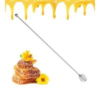 Générique Coffee Stirrer,Stainless Steel Bartender Mixing Stirrers | Reusable Multi-Function Coffee Yogurt Honey Cocktails Mixing Sticks for Tea Liquor Beverage