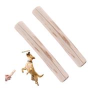 Générique Coffee Wood Teething Stick, 2PCS Dog Chew, Puppy Teeth Cleaning Tool, Stress Relief for Dogs, Promotes Teeth Health, Safe and Durable Chew Toy for Aggressive Chewers