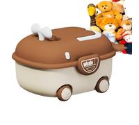 Générique Coffre À Jouets | Panier De Rangement Organisateur En Forme De Baleine Avec Roulettes - Rangement Jouets | Pour Entrée, Appartement, Salle De Jeux, Chambre Bébé, Chambre, Maison Avec