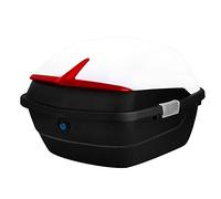 Générique Coffre de Moto Durable pour Tourisme - Coffre à Bagages Universel pour Scooter, étui de Rangement Robuste pour Casques et équipements, étanche, Installation Facile