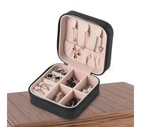 Générique Coffret à bijoux de voyage | Petites boîtes à bijoux pour boucles d'oreilles pour femmes,Organisateur de bijoux, petite boîte à bijoux pour femmes filles, étui de voyage pour bijoux