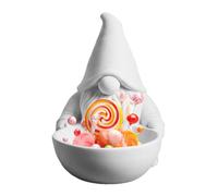 Générique Coffret à Bijoux Gnome Décor de Noël Imprimé 3D pour Maison | Bol Décoratif pour Bureau Entrée Salon Chambre pour Hommes Collectionneurs, Chevet, Studio, Réception,