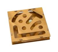 Générique Coffret à Griffoir pour Chat | Griffoir en Labyrinthe Alternative aux Coupe-Griffes,Puzzles en Bois Anti Stress,pour Protection des Meubles Stimulation Mentale Éducation Jeu