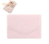 Générique Coffret Bijoux Voyage | Boîte Rangement Pliable | Organisateur Voyage, Pour Boucles D'Oreilles,Pour La Maison Et Vacances Déplacements Professionnels Salle Bain Et Les Articles Toilette