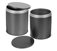 Générique Coffret de 2 Bocaux à Thé en Tôle Surface Lisse et Fermeture Hermétique pour Conservation Optimale la Maison Fête