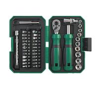 Générique Coffret De Clés À Cliquet - Outil Magnétique De Réparation À Douilles À Cliquet - Jeu De Clés Pour La Maison,Pour Maison Atelier Mécanique Industrie Garage Électroménager