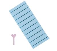 Générique Coffret De Rangement Pour Feuilles Ongles | Organisateur De Rangement Portable 10 Compartiments - Boîte Stickers Ongles Foil Imprimée 3D - Convient Pour Maison Salon Studio Femmes Et Filles