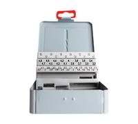 Générique Coffret de Rangement Professionnel pour Forets Hélicoïdaux, En Métal, Vide, Pratique, Distributeur D'accessoires Portable, 51 Emplacements