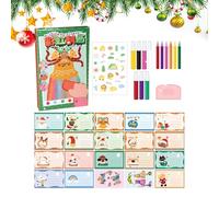 Générique Coffret grattage Arc-en- - Set créatif à gratter | Cartes Postales DIY | Kit activités, Livre Dessin pour Anniversaire, Classe, Manuel Maison Voyage
