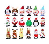 Générique Coffret Jouets Mécaniques - Jouets Récréatifs, Décoration Festive, Miniature Noël | Loisirs Récréation Familles Cadeau Surprise Atelier Atelier Créativité Plaisir