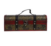 Générique Coffret pour Bouteilles de Boîte de Rangement Vintage Doublure Présentoir Élégant pour Vin pour Occasions Spéciales