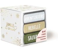 Générique Coffret trio chaussettes paillettes aventuriere