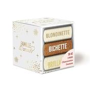 Générique Coffret trio chaussettes paillettes blondinette