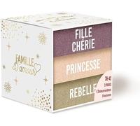 Générique Coffret trio chaussettes paillettes fille cherie