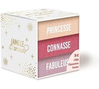 Générique Coffret trio chaussettes paillettes princesse