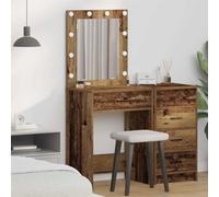 Générique Coiffeuse Bois Ancien 50 x 41 x 135 cm Bois d'ingénierie,Meubles, Armoires & Meubles de Rangement, Meubles-lavabos, Coiffeuses, Marron (Poids 19.8KG)