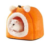 Générique Cold Weather Pet Shelter | Cute Bear Shape Bed | Warm Cotton Hideaway | Small Animal House | Hedgehog Accessories Spacious and Comfortable Cotton for Pets Or As A Decoration in The Cage