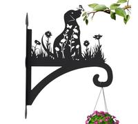Générique Colgador De Plantas - Soporte Para Macetas | Soporte Para Plantas Colgantes | Gancho Para De Pájaros Y Perros | Colgador Decorativo De Pared Para Planta, Ideal Para De Colibríes, Ca