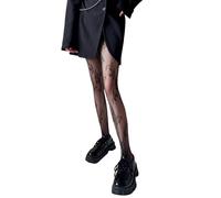 Générique Collant Fantaisie Femme,Collants à Motif Sexy pour Femmes, en résille Pointe d'amour, Bas Seggings, Taille (sans Culotte)