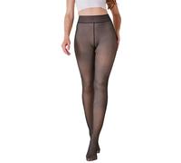 Générique Collant Femme Hiver Chaud,Collants Thermiques Collants DoubléS Leggings d'hiver Hautement éLastiques Collants Chauffants Translucides (Grey, One Size)