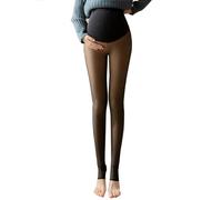 Générique Collants de maternité Hiver doublé Polaire serré Femmes Taille Haute Collants Chaud Thermique Opaque Legging(400g)